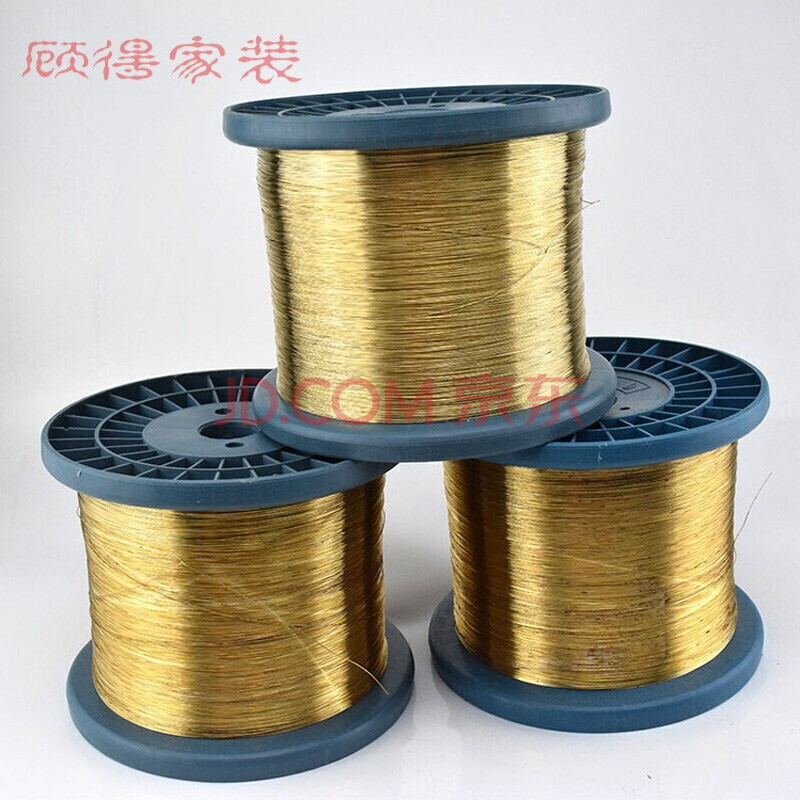 0.5mm建筑电梯放线单股钢丝放样钢丝放线钢丝金色测距钢丝0.5毫米