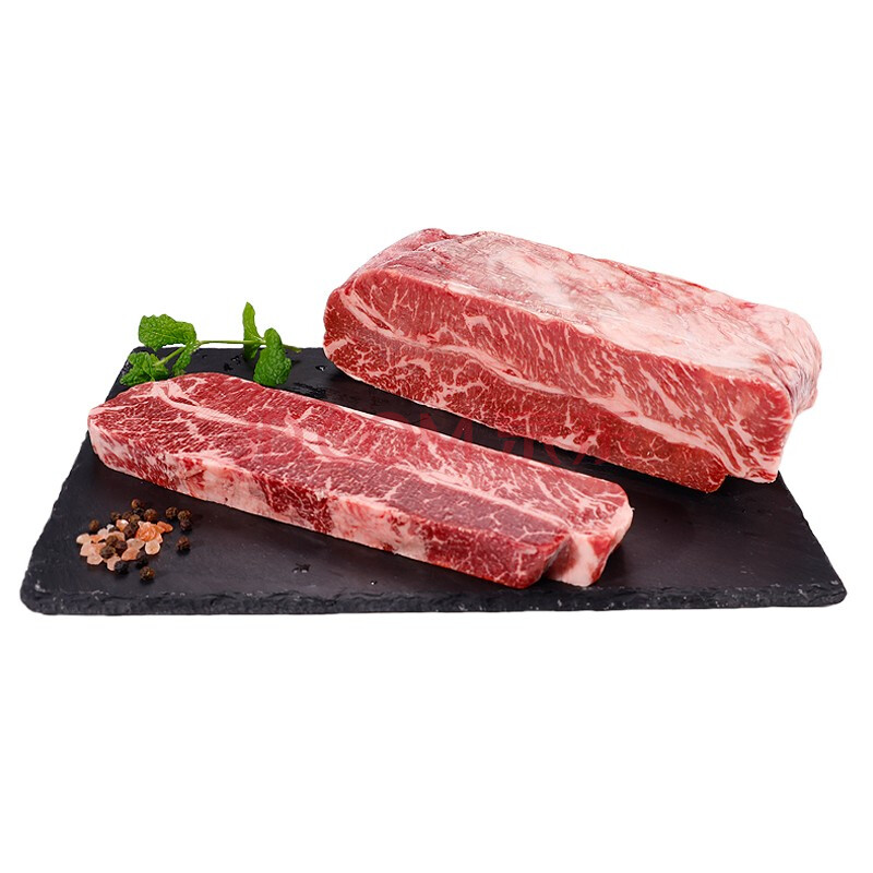 牛排新鲜冷冻牛扒 澳洲进口整块牛小排1kg 1kg安格斯牛小排整块发货