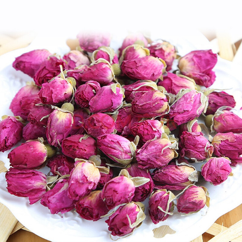 chiqingpai紫金玫瑰花茶干花泡茶大朵花茶平阴花冠茶食用重瓣干玫瑰