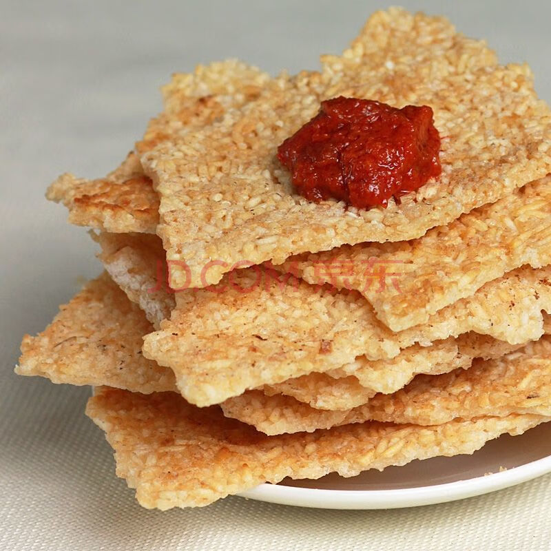 正宗安徽滁州特产锅巴非油炸农家锅巴大米手工农村大锅零食小吃 3斤碎