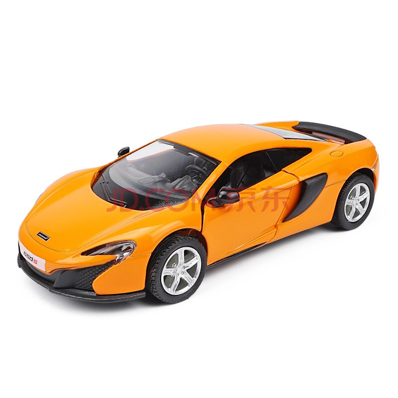 卡威(kiv)合金仿真1/36迈凯伦650s跑车合金车模 儿童玩具车回力车收藏