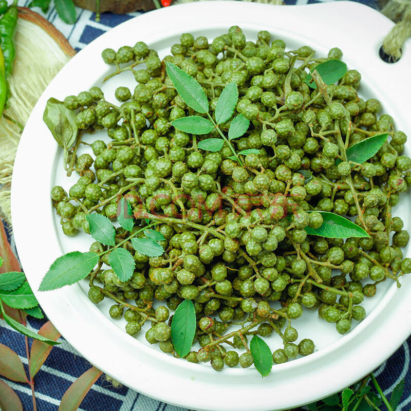 蔬菜 葱姜蒜椒 vakada 新鲜青花椒保鲜花椒麻椒藤椒特麻100g多规格