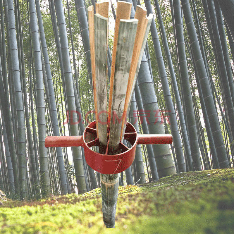 开竹器篾刀快速劈破竹刀机开竹子切片加工工具神器圆竹筒分条机器丛一