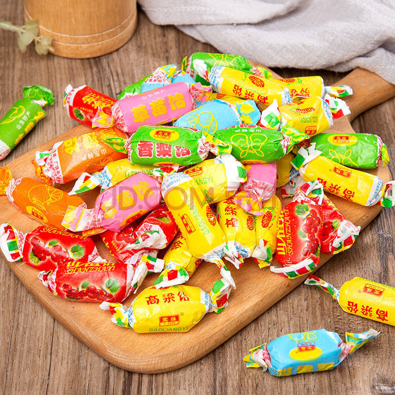 正宗山东高粱饴多口味高粱饴山东特产高粱饴糖年货备必糖果100g 多