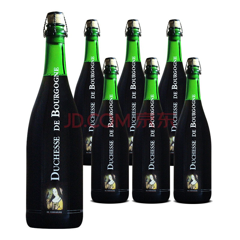 比利时勃艮第女公爵啤酒橡木桶啤酒750mlx12瓶进口大瓶酸啤酒 6瓶装