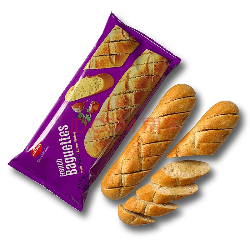 mantinga 法式 蒜香黄油 夹心 法棍 350g(双根装