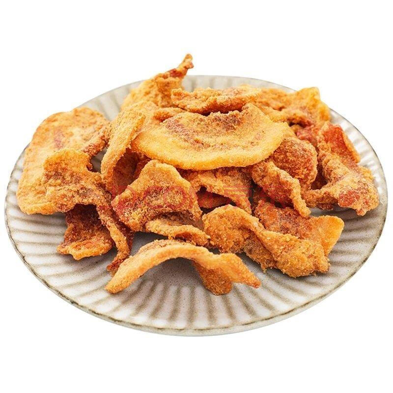 猪油渣香酥干炸五花肉脂渣猪肉脯休闲零食猪油粕青岛特产 猪油渣 净重