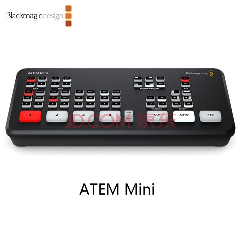 Blackmagic ATEM Mini 廣播級多機位 BMD現場制作 HDMI輸入 4路切換臺 