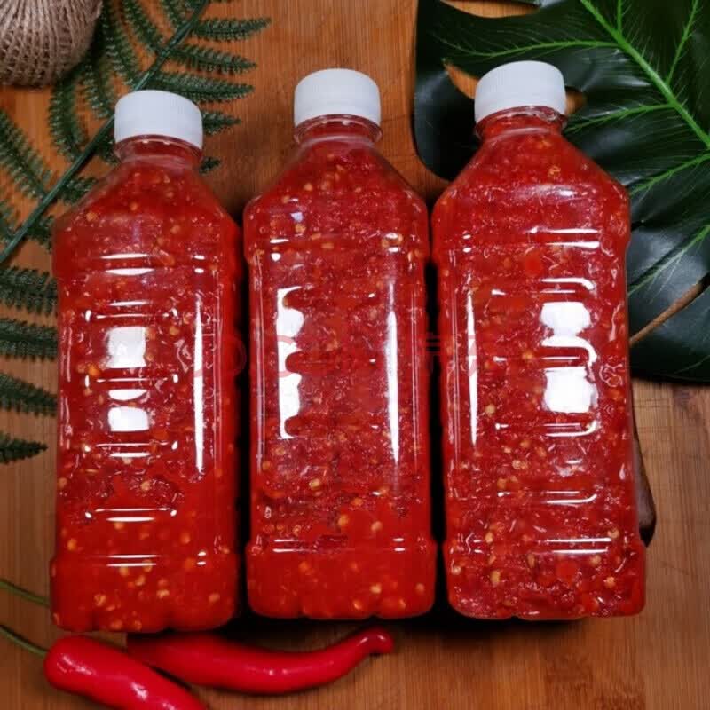酸辣椒贵州凯里黎平特产腌酸辣子剁椒农家酸汤炒饭辣椒酱 三斤瓶装
