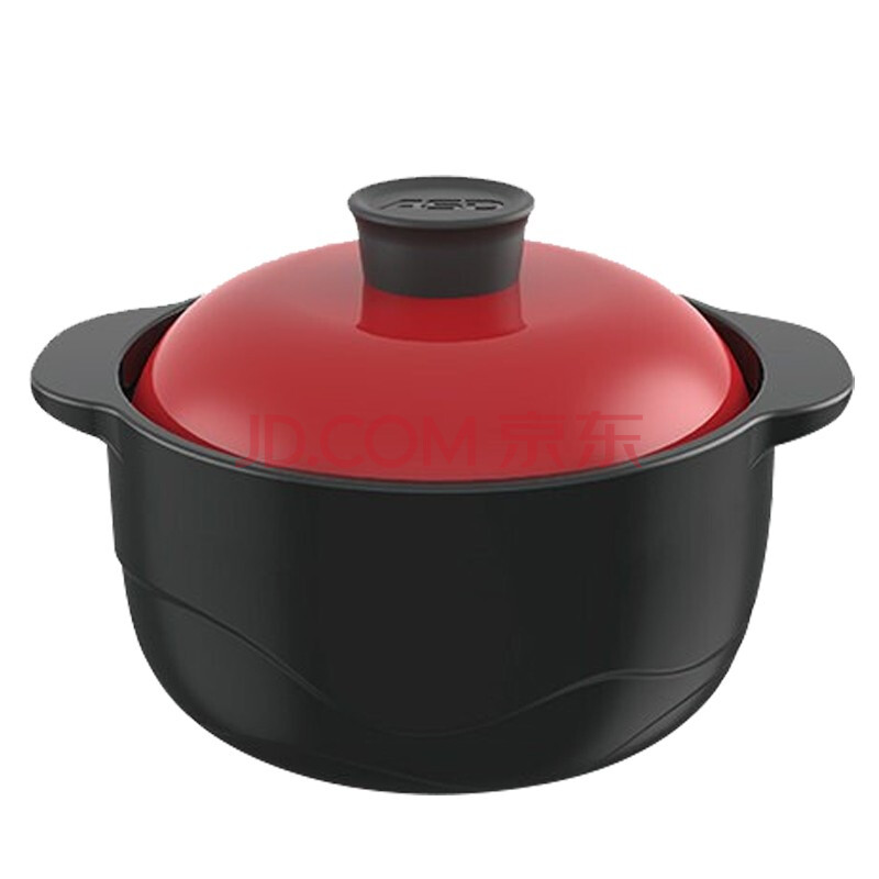 爱仕达家用3.5升砂锅汤煲炖锅rxc40b3wg-r(红色)