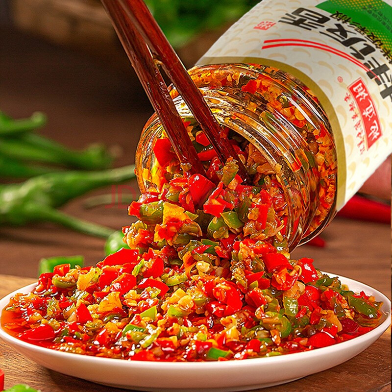 199-120地道湘拌饭香系列调味酱 剁椒酱 下饭菜 辣椒酱 拌面拌饭酱