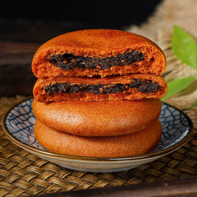 云南特产小荞饼苦荞酥荞三香散装多口味月饼传统糕点零食早餐饼 滇