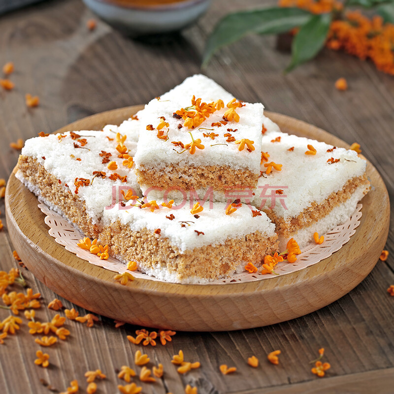 桂花糕传统手工正宗桂花米糕甜点小吃早餐网红糕点下午茶休闲零食