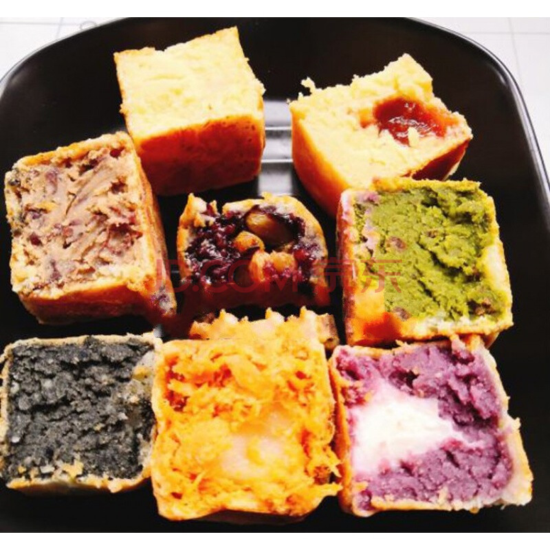 姜先生仙仙豆糕 国内 上海姜先生的仙仙豆糕 肉松麻薯 黑芝麻 抹茶