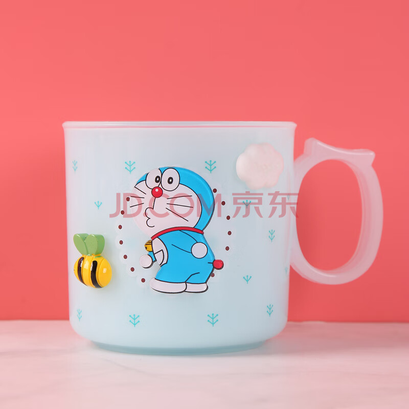 左右季 防摔儿童牙杯女孩漱口杯卡通可爱公主男孩刷牙女童牙缸小创意