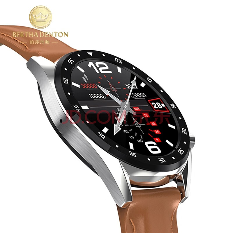 伯莎丹顿(bertha denton) 智能手环防水蓝牙通话血氧心率血压心电图