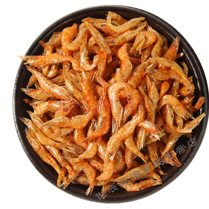 洞庭小河虾干货干虾淡水干河虾小虾米干 河虾农自晒 虾 500克/袋 小