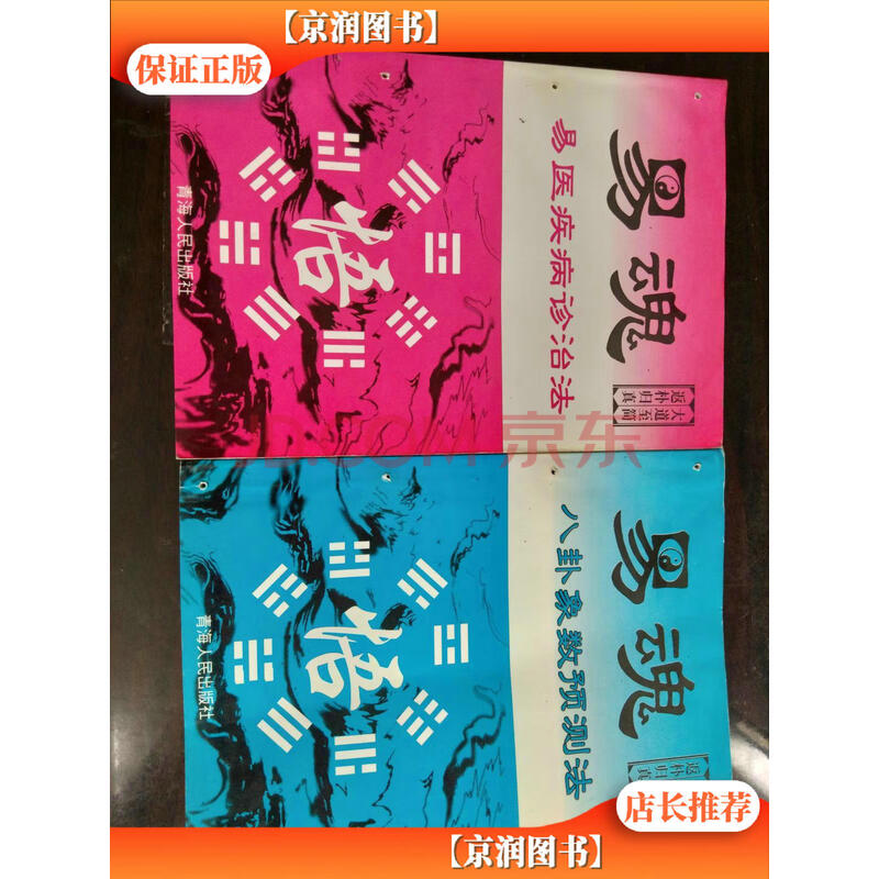 【二手8成新】易魂:八卦象数预测法 易魂:易医疾病诊治法 /黄鉴 著