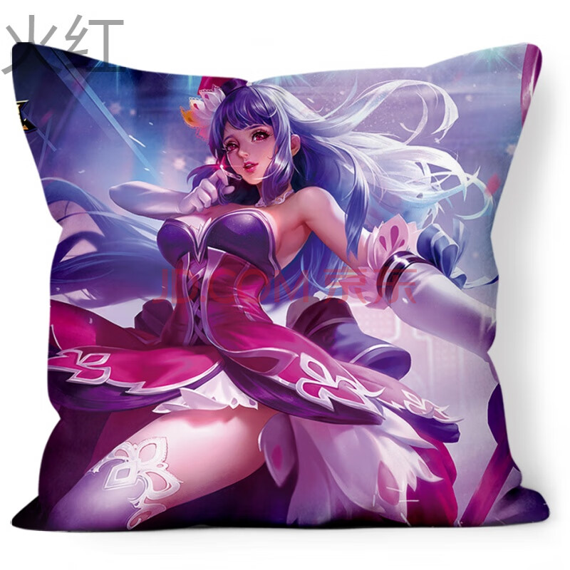 公仔抱枕卡通英雄二次元动漫玩偶貂蝉梦奇李白周边 王昭君-偶像歌手