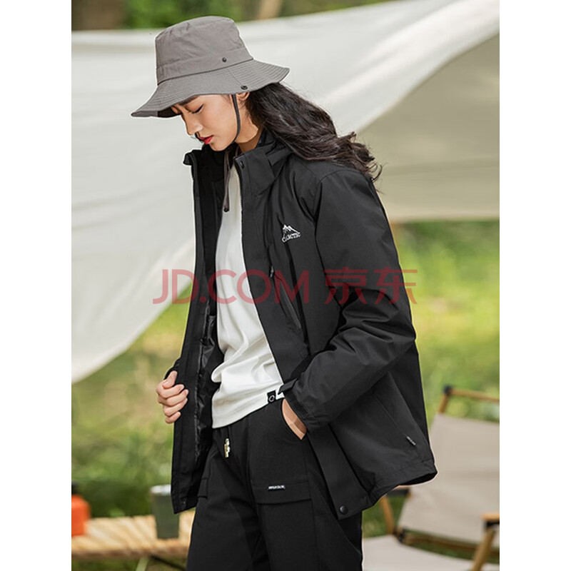 寒冬必备：雪中飞三合一冲锋衣，90% 鹅绒填充