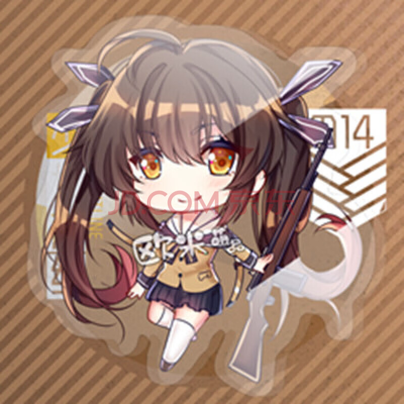 少女前线周边挂件钥匙扣立牌cos礼包设定集ump45 ak12 98k cw-123.