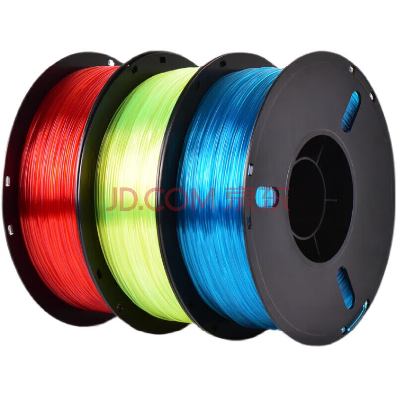 定制兰博3D打印耗材 PETG打印耗材 透明高韧性线材1kg1.75mm PETG 1KG 盲盒颜色随