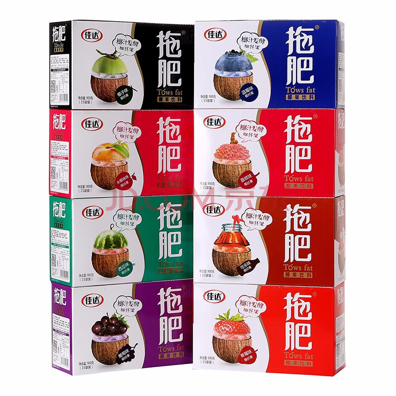 拖肥椰果肉布丁蓝莓味 60*15袋/盒