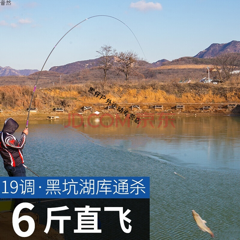 青峰鼎鱼竿手竿19调3米2.7 3.9 4.8 6.3米超轻硬碳素杆台钓竿 2.