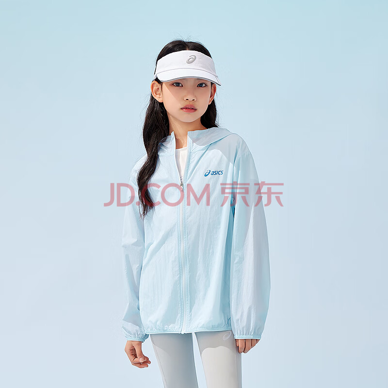 <span>白菜！</span>ASICS 亚瑟士 2025新款男女童UPF50+防晒服外套（120-175cm） 6色