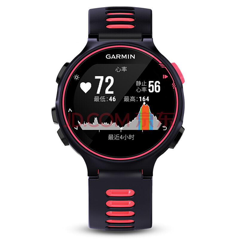 佳明(garmin)forerunner735xt 手表 中文版粉色 gps智能手表 男女光学