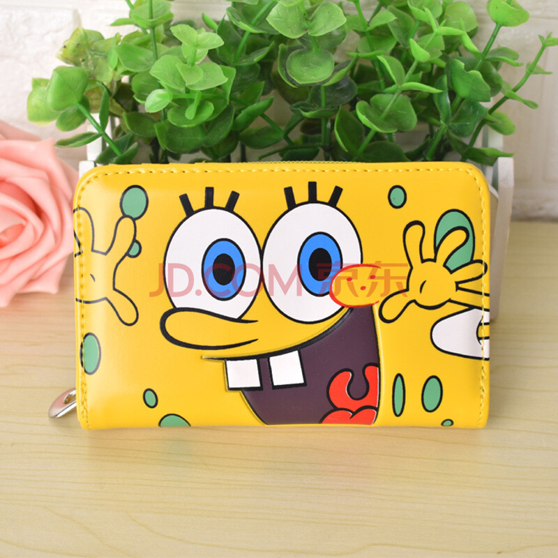 小学生钱包男 儿童少年卡通动漫钱包男孩子中小学生手拿包蓝色拉链