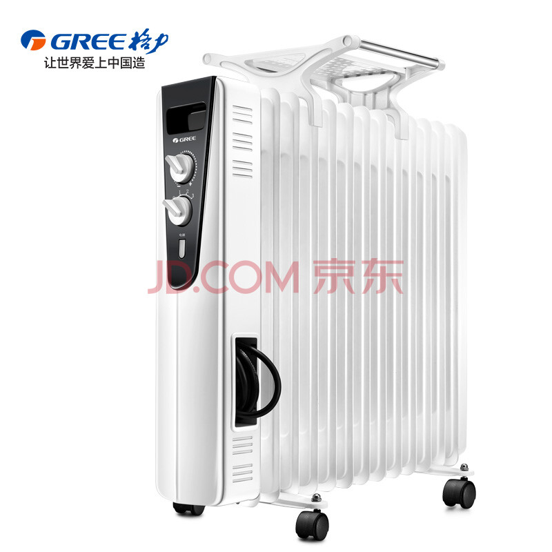 小神价：200元  格力 （GREE）NDY11-X6026a  电油汀  13片