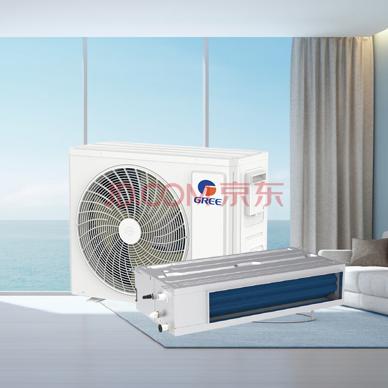 格力（GREE）中央空调风华系列风管机一拖一 3匹家用嵌入式 新一级能效全直流变频冷暖FMR7.2Pd/AaNh-N1
