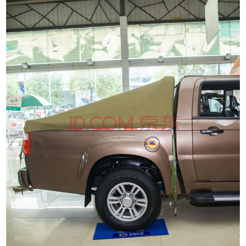 中兴威虎皮卡车货箱盖宝布罩车衣后盖配件斜盖改装掀背款雨棚车棚