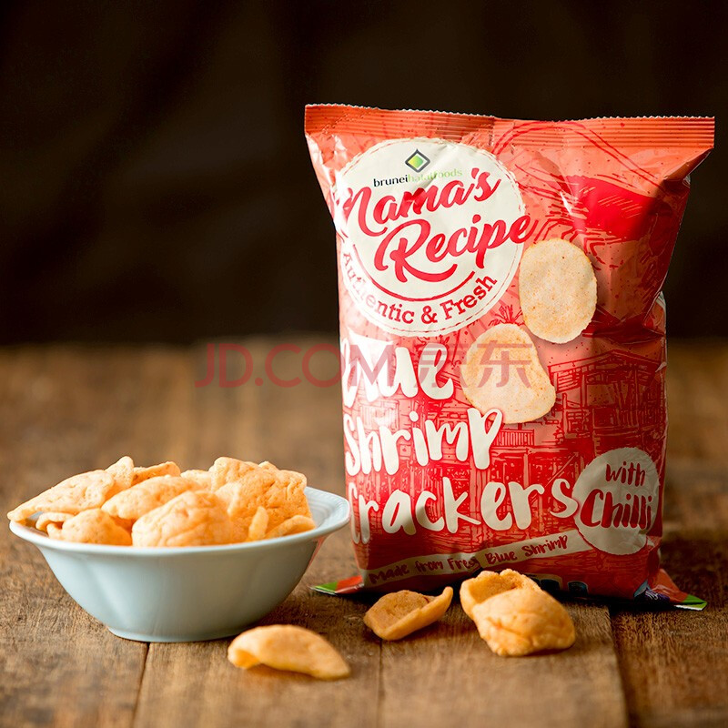 【第2包0元】文莱国家馆 进口蓝虾片50g/袋 青芹(第2包0元)