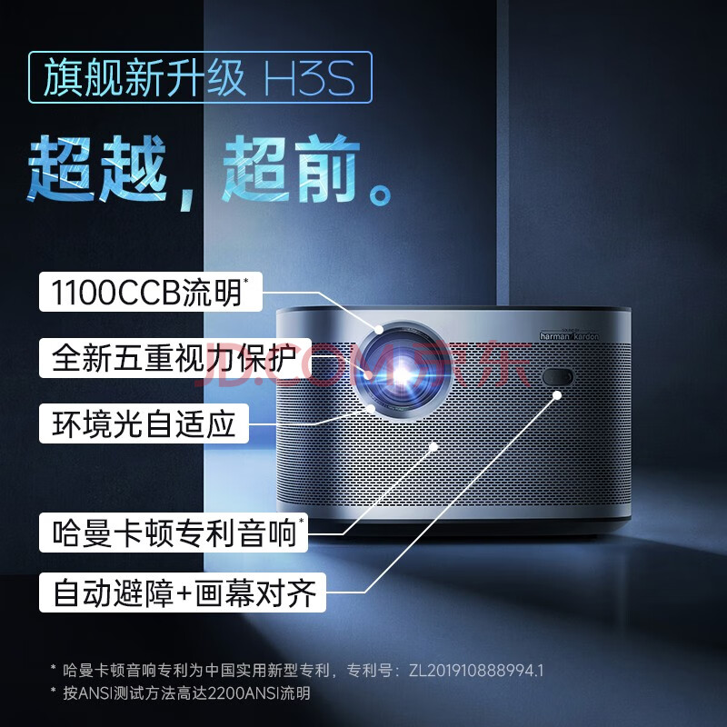 极米（XGIMI） H3S投影仪配置差不差？极米H3S内情优缺点实测 心得评测 第3张