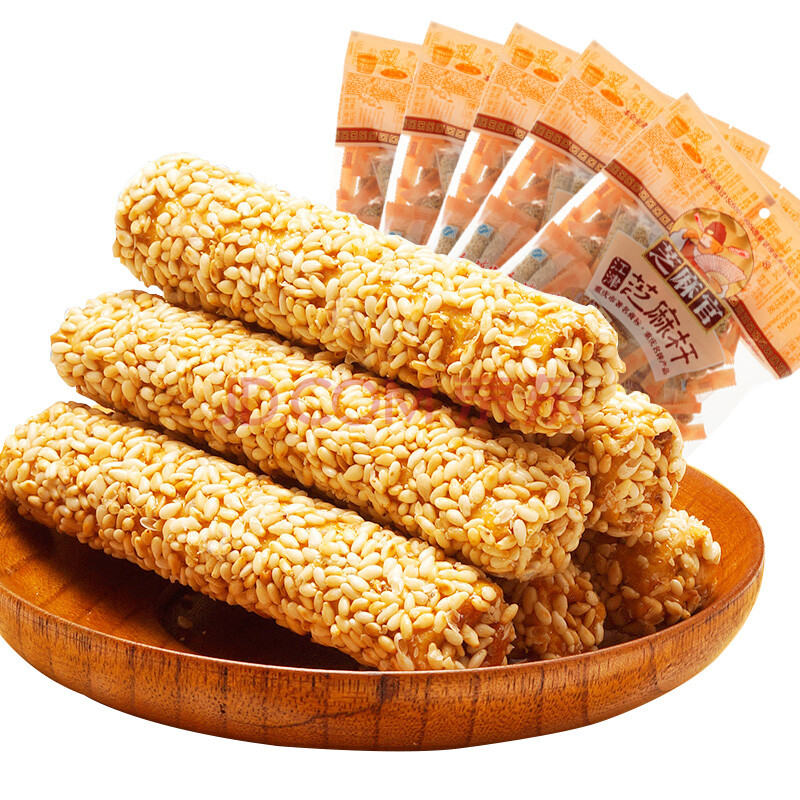 【芝麻官】重庆特色产品芝麻杆280g多规格传统手工休闲零食 280gx3袋