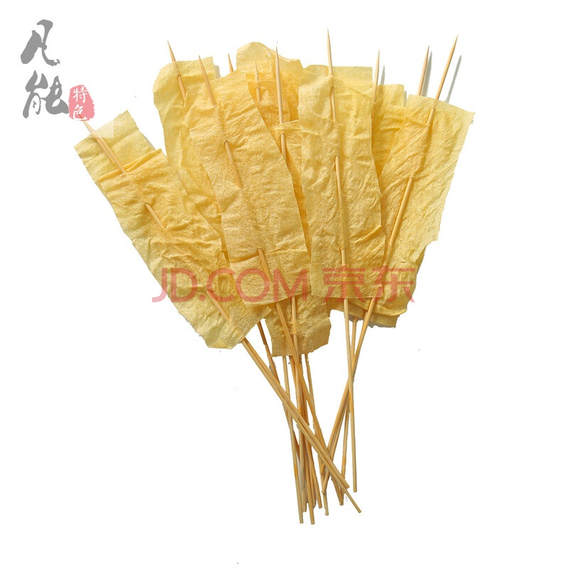 东北烤豆皮串 铁板涮串烧烤豆制品干货 烤豆皮小串 商用4000g年货 300