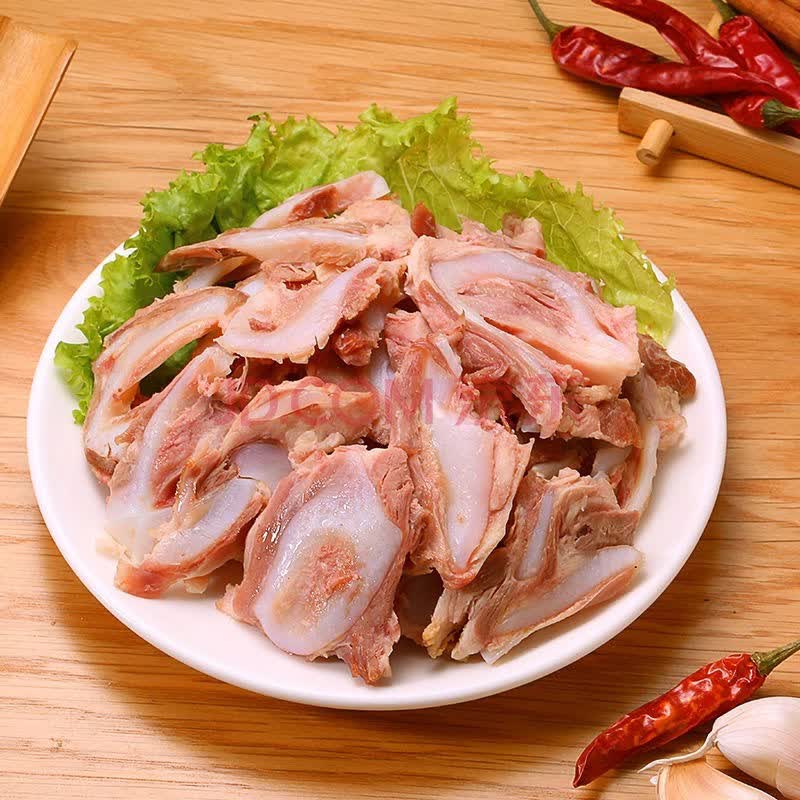 猪脆骨肉新鲜猪软骨肉现杀月牙骨脆骨头 精品二斤