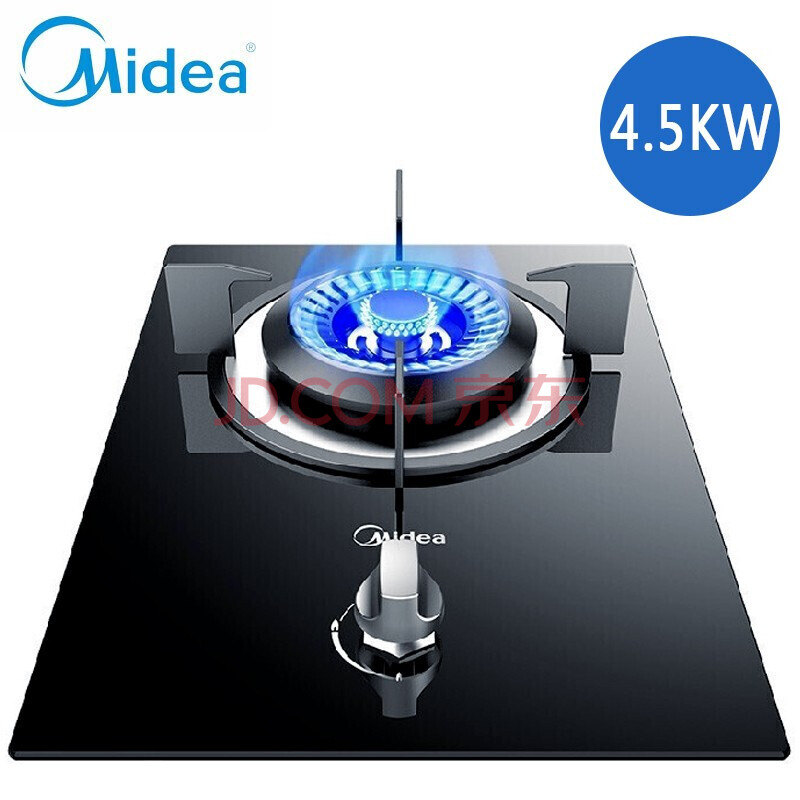 美的(midea) 燃气灶嵌入式煤气天然气灶液化气台式单灶家用 4.