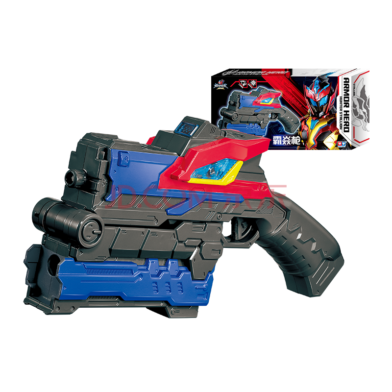 奥迪双钻铠甲勇士玩具猎铠进化版马帅鹰帅召唤器腰带套装 霸焱枪