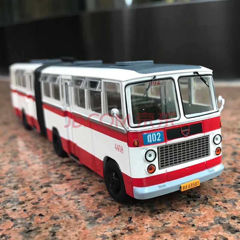 北京公交车模 bk662模型摆件