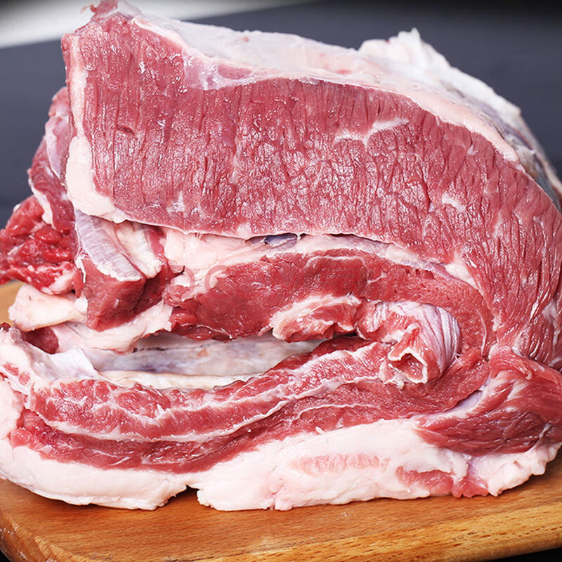 真原切牛腩肉新鲜牛肉批发黄牛肉现杀不注水牛肉不调理 2斤原切  卤料