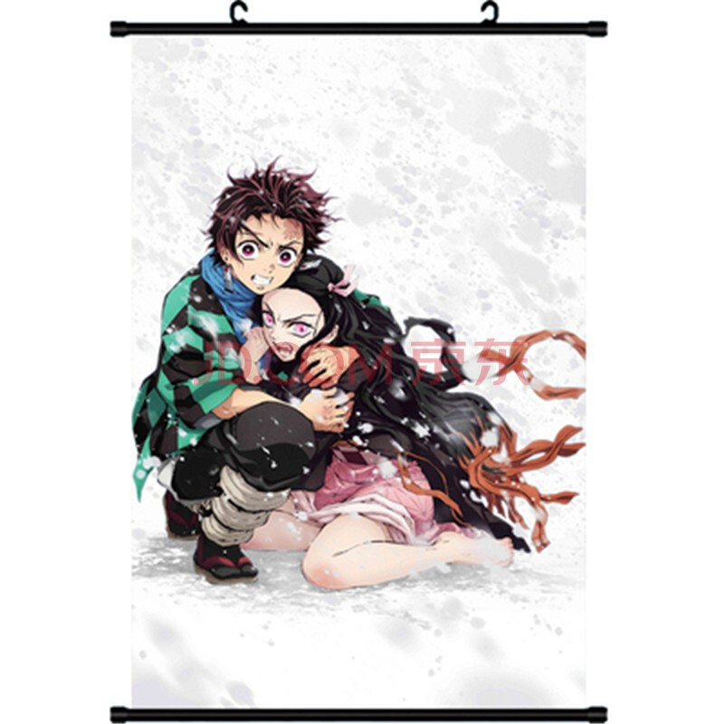 鬼灭之刃门炭治郎祢豆子香奈乎二次元动漫周边挂画海报卷轴定制礼