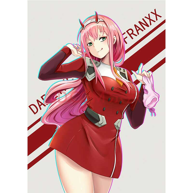 狼天影 国家队02 darling 002海报二次元卡通动漫唯美墙贴纸高清宿舍