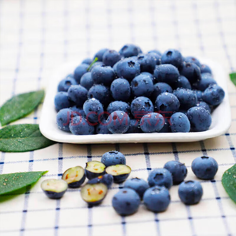 京鲜生 秘鲁进口蓝莓 jumbo超大果18mm+*12盒