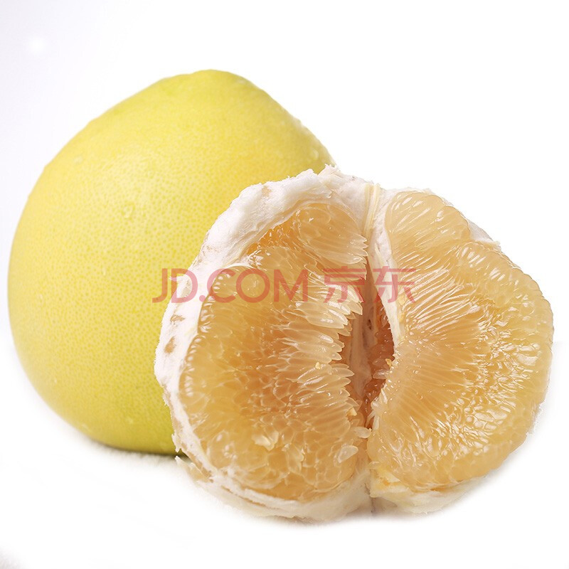 顺丰 广东梅州蜜柚 梅县水晶蜜柚白心柚白肉蜜柚 柚子5kg装新鲜水果