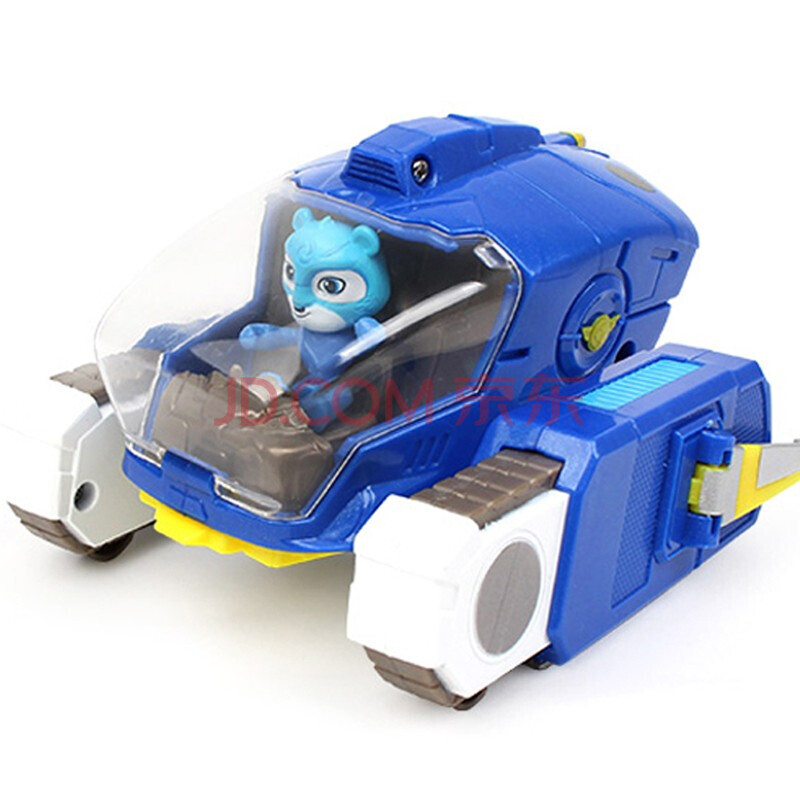 宇宙护卫队玩具变形机车风暴闪电彩虹公仔玩偶套装男孩女孩玩具 机车