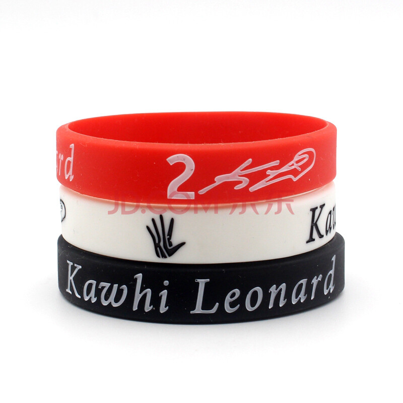 篮球手环伦纳德莱昂纳德猛龙队2号腕带马刺队运动硅胶男女夜光 猛龙