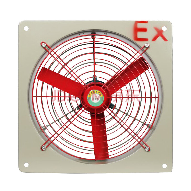 伊莱科(elecall)防爆排风扇 三相380v 工业排风扇防爆型换气扇通风